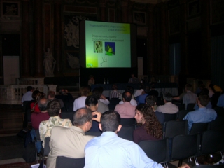 the conference hall